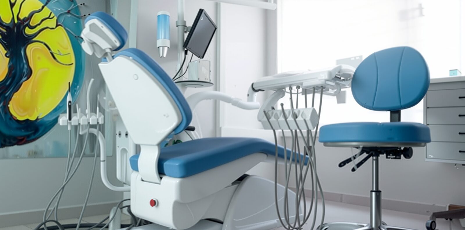 A treatment room at Desert Oral Surgery
